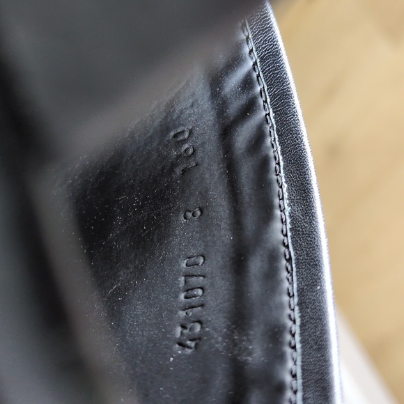 Gucci Guccissima Leather Slide 'Black' Sandals - Picture 7 of 7